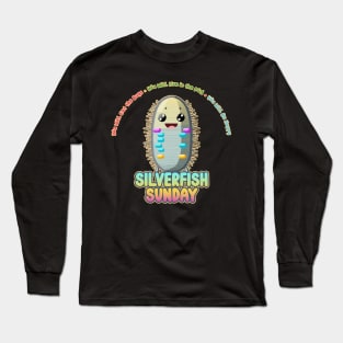 Silverfish Sunday Kawaii Bug Buffet Long Sleeve T-Shirt